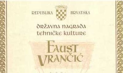 Državna nagrada tehničke kulture „Faust Vrančić”