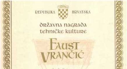 Državna nagrada tehničke kulture „Faust Vrančić”