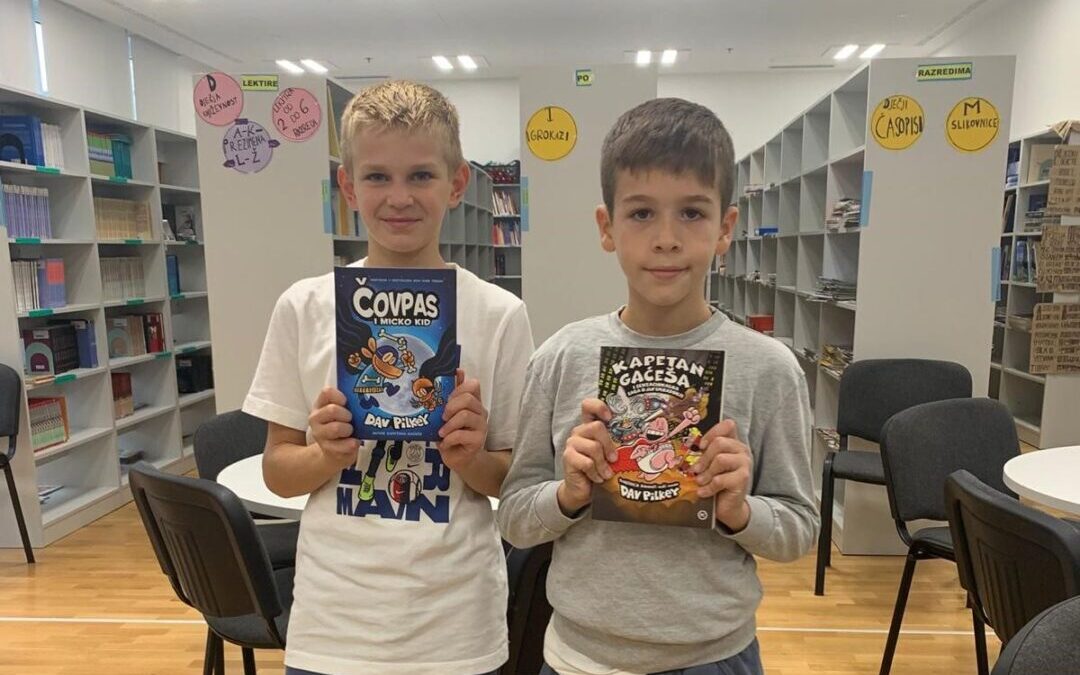 Mjesec knjige obilježen „Čov-kvizom“ u školskoj knjižnici