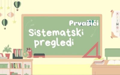 Upis djece u prvi razred – termini sistematskog pregleda u školskoj ambulanti