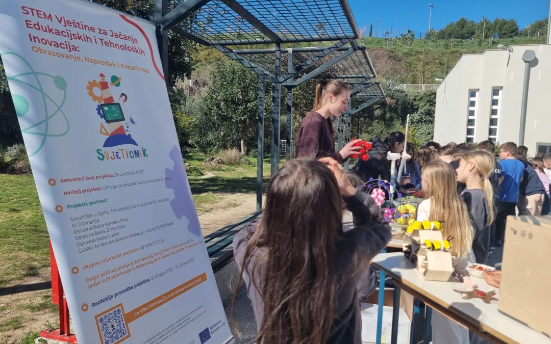 Izložba STEM modela u sklopu projekta SVJETIONIK