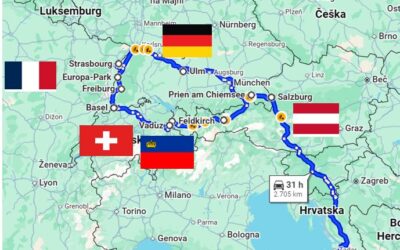 Putovanje po srednjoj Europi : 5 dana, 5 država